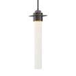 Hubbardton Forge 2010 Oil Rubbed Bronze Seeded Clear Glass (II) Multi Airis Medium Mini Pendant