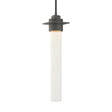 Hubbardton Forge 2010 Natural Iron Seeded Clear Glass (II) Multi Airis Medium Mini Pendant