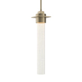 Hubbardton Forge 2010 Soft Gold Seeded Clear Glass (II) Multi Airis Medium Mini Pendant
