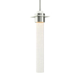 Hubbardton Forge 2010 Sterling Seeded Clear Glass (II) Multi Airis Medium Mini Pendant