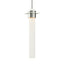 Hubbardton Forge 2010 Sterling Seeded Clear Glass (II) Multi Airis Medium Mini Pendant