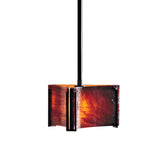 Hubbardton Forge 2008 Black Topaz Glass (ZB) Multi Exos Delta Mini Pendant