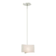 Hubbardton Forge 2008 Sterling White Art Glass (BB) Multi Exos Delta Mini Pendant