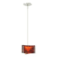 Hubbardton Forge 2008 Sterling Topaz Glass (ZB) Multi Exos Delta Mini Pendant