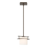 Hubbardton Forge 2009 Bronze Opal Glass (GG) Multi Arc Ellipse Mini Pendant
