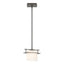 Hubbardton Forge 2009 Dark Smoke Opal Glass (GG) Multi Arc Ellipse Mini Pendant