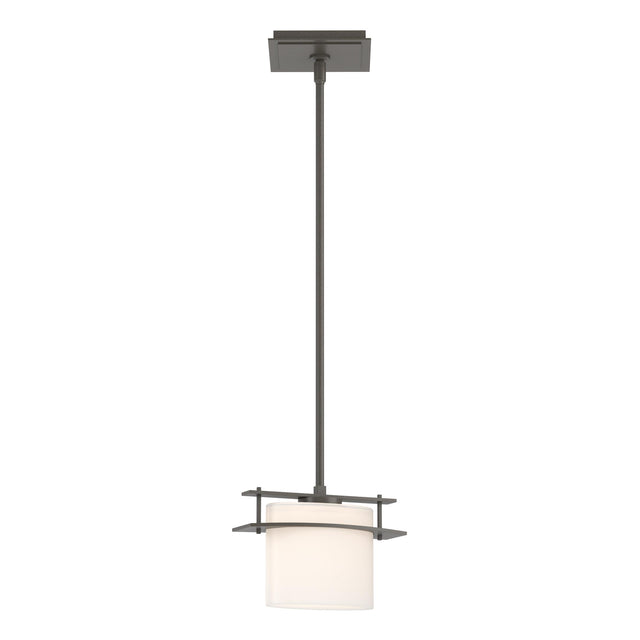 Hubbardton Forge 2009 Dark Smoke Opal Glass (GG) Multi Arc Ellipse Mini Pendant