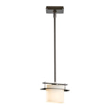 Hubbardton Forge 2009 Dark Smoke Opal Glass (GG) Multi Arc Ellipse Mini Pendant