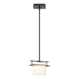Hubbardton Forge 2009 Oil Rubbed Bronze Opal Glass (GG) Multi Arc Ellipse Mini Pendant