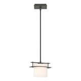 Hubbardton Forge 2009 Natural Iron Opal Glass (GG) Multi Arc Ellipse Mini Pendant