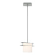 Hubbardton Forge 2009 Vintage Platinum Opal Glass (GG) Multi Arc Ellipse Mini Pendant