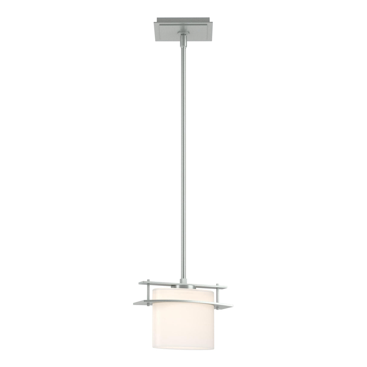 Hubbardton Forge 2009 Vintage Platinum Opal Glass (GG) Multi Arc Ellipse Mini Pendant