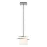 Hubbardton Forge 2009 Vintage Platinum Opal Glass (GG) Multi Arc Ellipse Mini Pendant