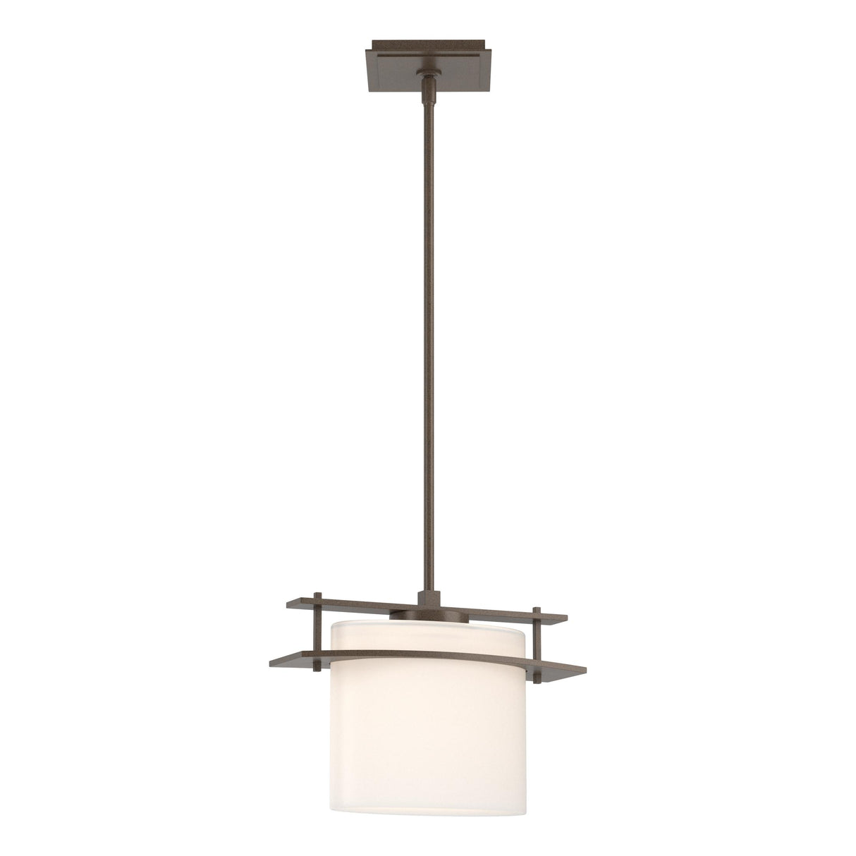 Hubbardton Forge 2011 Bronze Opal Glass (GG) Multi Arc Ellipse Large Mini Pendant