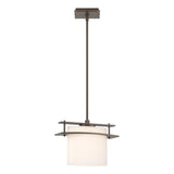 Hubbardton Forge 2011 Bronze Opal Glass (GG) Multi Arc Ellipse Large Mini Pendant