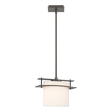 Hubbardton Forge 2011 Dark Smoke Opal Glass (GG) Multi Arc Ellipse Large Mini Pendant