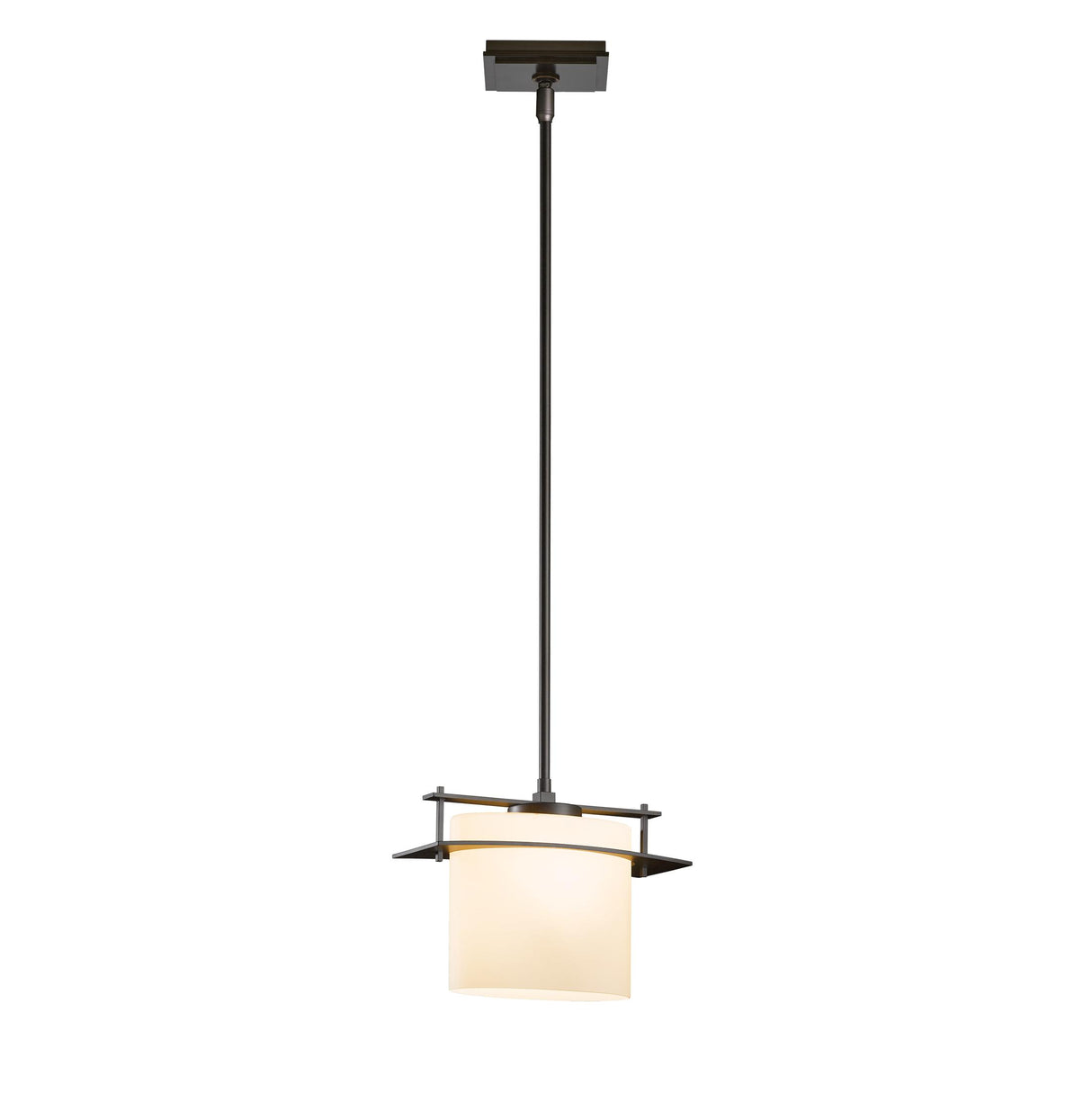 Hubbardton Forge 2011 Dark Smoke Opal Glass (GG) Multi Arc Ellipse Large Mini Pendant