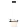 Hubbardton Forge 2011 Black Opal Glass (GG) Multi Arc Ellipse Large Mini Pendant
