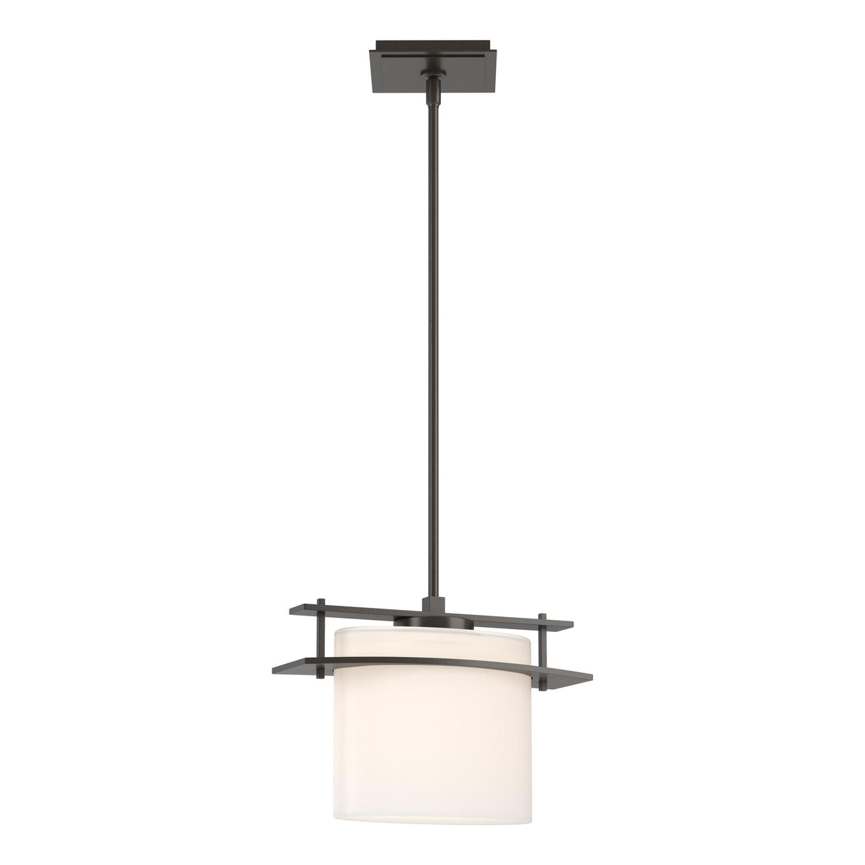Hubbardton Forge 2011 Oil Rubbed Bronze Opal Glass (GG) Multi Arc Ellipse Large Mini Pendant