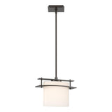 Hubbardton Forge 2011 Oil Rubbed Bronze Opal Glass (GG) Multi Arc Ellipse Large Mini Pendant