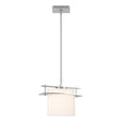 Hubbardton Forge 2011 Vintage Platinum Opal Glass (GG) Multi Arc Ellipse Large Mini Pendant