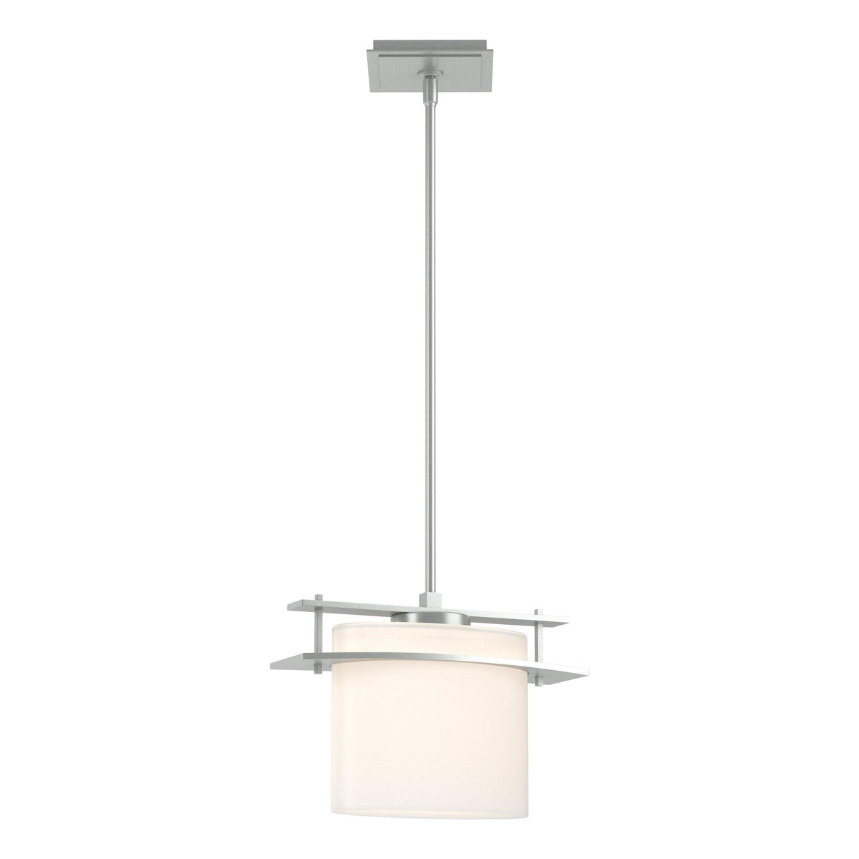 Hubbardton Forge 2011 Vintage Platinum Opal Glass (GG) Multi Arc Ellipse Large Mini Pendant