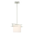 Hubbardton Forge 2011 Sterling Opal Glass (GG) Multi Arc Ellipse Large Mini Pendant