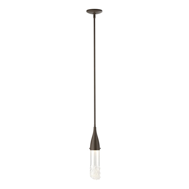 Hubbardton Forge 2019 Bronze Clear Glass (ZM) Multi Fritz Mini Pendant