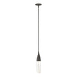 Hubbardton Forge 2019 Dark Smoke Clear Glass (ZM) Multi Fritz Mini Pendant