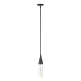 Hubbardton Forge 2019 Dark Smoke Clear Glass (ZM) Multi Fritz Mini Pendant