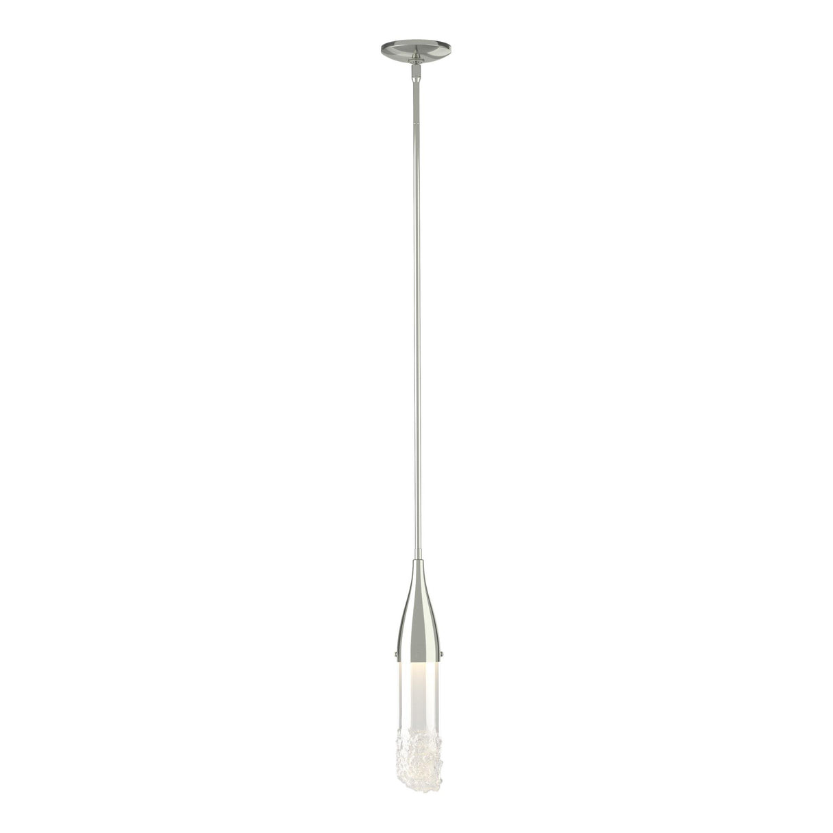 Hubbardton Forge 2019 Sterling Clear Glass (ZM) Multi Fritz Mini Pendant