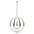 Hubbardton Forge 2016 Bronze Double Cirque Large Scale Chandelier