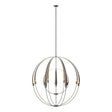 Hubbardton Forge 2016 Dark Smoke Double Cirque Large Scale Chandelier