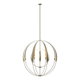 Hubbardton Forge 2016 Soft Gold Double Cirque Large Scale Chandelier