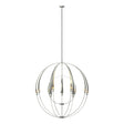 Hubbardton Forge 2016 Sterling Double Cirque Large Scale Chandelier