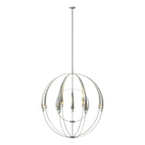 Hubbardton Forge 2016 Sterling Double Cirque Large Scale Chandelier