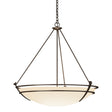 Hubbardton Forge 2009 Bronze Opal Glass (GG) Presidio Tryne Large Scale Pendant