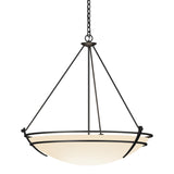 Hubbardton Forge 2009 Black Opal Glass (GG) Presidio Tryne Large Scale Pendant