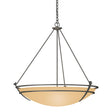 Hubbardton Forge 2009 Natural Iron Sand Glass (SS) Presidio Tryne Large Scale Pendant
