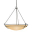 Hubbardton Forge 2009 Natural Iron Sand Glass (SS) Presidio Tryne Large Scale Pendant