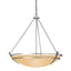 Hubbardton Forge 2009 Vintage Platinum Sand Glass (SS) Presidio Tryne Large Scale Pendant