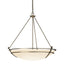 Hubbardton Forge 2009 Soft Gold Opal Glass (GG) Presidio Tryne Large Scale Pendant