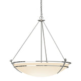 Hubbardton Forge 2009 Sterling Opal Glass (GG) Presidio Tryne Large Scale Pendant