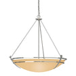 Hubbardton Forge 2009 Sterling Sand Glass (SS) Presidio Tryne Large Scale Pendant