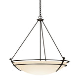 Hubbardton Forge 2009 Oil Rubbed Bronze Opal Glass (GG) Presidio Tryne Large Scale Pendant