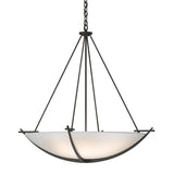 Hubbardton Forge 2008 Dark Smoke Opal Glass (GG) Compass Large Scale Pendant