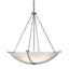 Hubbardton Forge 2008 Vintage Platinum Opal Glass (GG) Compass Large Scale Pendant