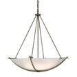 Hubbardton Forge 2008 Soft Gold Opal Glass (GG) Compass Large Scale Pendant