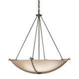 Hubbardton Forge 2008 Soft Gold Sand Glass (SS) Compass Large Scale Pendant