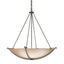 Hubbardton Forge 2008 Soft Gold Sand Glass (SS) Compass Large Scale Pendant